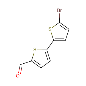 5-brom-2,2'-bithiophen-5'-formaldehyde; mã số CAS: 110046-60-1 (sản xuất tự chủ, sản phẩm chính, giá cả hợp lý (hàng hóa có sẵn, sản phẩm nghiên cứu, thanh toán sau khi nhận hàng đối với các trường đại học, viện nghiên cứu và đơn vị khoa học))