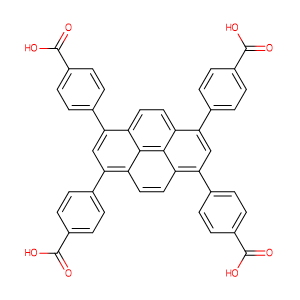 1,3,6,8-tetrakis(4-carboxyphenyl)pyren; Số CAS: 933047-52-0 (sản xuất tự chủ, sản phẩm chính, giá ưu đãi (cung cấp ngay lập tức, sản phẩm nghiên cứu khoa học, thanh toán sau khi nhận hàng cho các trường đại học, viện nghiên cứu và cơ sở nghiên cứu))