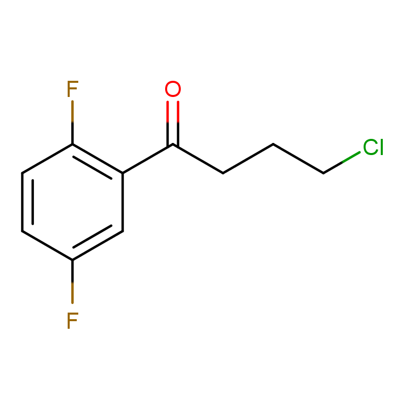 4-Chloro-1-(2,5-difluorophenyl)butan-1-one; CAS:1216260-42-2 Sản phẩm tự sản xuất trong phòng thí nghiệm, phục vụ nghiên cứu, cung cấp với ưu đãi, số lượng lớn được giảm giá